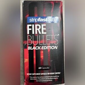 stripfast5000 Fire Bullets Black Edition Max Strength for Women and Men